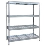 S / t 4b rayonnages galvanis�s - 180x150x60
