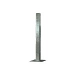 4m ? potelet de s�curit� 540mm ? section 100x40mm ? acier galvanis� pour d�limitation zones ? fixation ...