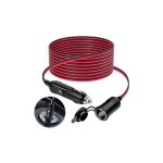 4m rallonge allume cigare, 12 v / 24 v chargeur de voiture allume cigare prise, adaptateur tanche  ...