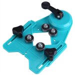 4mm - 80mm foret ajustable cceramic / verre / marbre guide de scie sucker localisateur de base outils ...