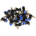 4mm tube sl4 - m5 pneumatique rgulateur de dbit d'air rgulateur de vitesse de soupape contrle de ...