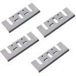 4pcs 3 - 1 / 4 inch tooling lames de raboteuse lame de rechange pour raboteuse lectrique hss lame de ...