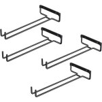 4pcs accroche - verres pour �tag�re support de verre en ferpour 4 verres support daffichage mural en ...