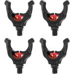 4pcs canne � p�che t�te de repos t�te de p�che grip support t�te de p�che connect tool tackle accessoires ...