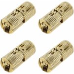 4pcs charni�re de baril cach�e invisible en laiton 10mm pour mat�riel de bo�te � bijoux table pliante ...