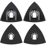 4pcs delta patin de ponage 80mm multi - outil accessoires pour patin de fixation, lame  multi outil, ...