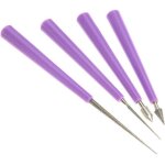 4pcs diamant inclin� perle al�soir perlage trou agrandisseur outil