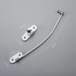 4pcs entreb�illeur fen�tre porte restricteur de porte de fen�tre verrou upvc verrouillage de limite s�curit� ...