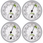 4pcs hygromètre thermomètre, thermomètre hygromètre, thermomètre d'intérieur et d'extérieur station météo ... 4pcs hygromètre thermomètre, thermomètre hygromètre, thermomètre d'intérieur et d'extérieur station météo ...