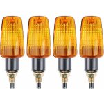 4pcs indicateurs de moto clignotants 12v tanche universel pour moto scooter quad cruiser off road