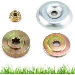 4pcs kit de �crous de rechange en m�tal pour lames de bo�te de vitesse, pieces detachees pour debroussailleuse ...