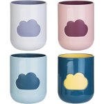 4pcs mouthwash cups travel mouthwash cup cloud pattern design for picnics, outdoors and family gatherings ...
