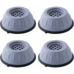4pcs patins anti vibration lave linge tapis anti vibration machine a laver caoutchouc antid�rapant pied ...