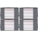 4pcs sacs de rangement vtement grand boite rangement cartons dmnagement pliable housse couette pour ...