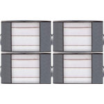 4pcs sacs de rangement v�tement grand boite rangement cartons d�m�nagement pliable housse couette pour ...