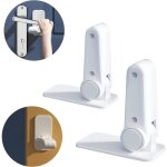 4pcs s�curit� bloque porte b�b�, verrou de levier de porte emp�che l'enfant et animaux d'ouvrir la porte ...