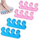 4pcs s�parateurs d'orteils p�dicure, ecarteur orteil, separateur orteil, s�parateurs d'ongles lavables ...