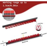 4pcs support tournevis, rangement tournevis, 35cm barres pour porte outils mural pour maison garage atelier(ro ...