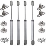 4pcs v�rins � gaz 100n verin meuble hydraulique ressort amortisseurs � gaz d'origine porte armoire de ...