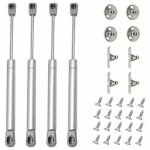4pcs verin a gaz 60n verin hydraulique verin meuble amortisseur porte placard pour armoires biblioth�ques ...