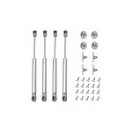 Alovez - 4pcs verin a gaz 80n verin hydraulique verin meuble amortisseur porte placard pour armoires ...
