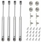 4pcs verin a gaz 80n hydraulique verin verin meubles armoire porte porte pour armoires bibliothques ...
