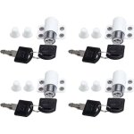 4pcs verrous de fen�tre porte coulissante patio embrailleur bloc baie vitr�e coulissante verrouillage ...