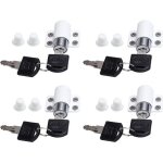 4pcs verrous de fen�tre porte coulissante patio embrailleur bloc baie vitr�e coulissante verrouillage ...