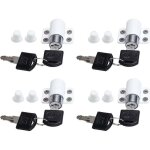 4pcs verrous de fen�tre porte coulissante patio embrailleur bloc baie vitr�e coulissante verrouillage ...