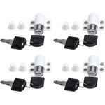 4pcs verrous de fen�tre porte coulissante patio embrailleur bloc baie vitr�e coulissante verrouillage ...