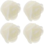 4pi�ces bougies led sans flamme roses lot pour d�coration de mariage f�te