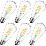 4w edison ampoule filament led e27 st64 (=ampoules incandescences d�corative 40w), 470lm blanc chaud ...