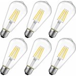 4w edison ampoule filament led e27 st64 (=ampoules incandescences d�corative 40w), 470lm blanc chaud ...