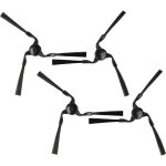 Vhbw - 4x brosse latrale compatible avec yujin iclebo arte robot aspirateur - lot de brosses, gauche ...