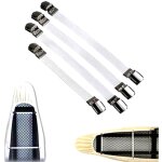 4x clips pour housse de planche � repasser - attaches �lastiques pour le linge � la maison
