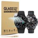 4x film de protection pour samsung galaxy watch 4 46mm haute protection