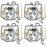 4x kit de r�paration de carburateur pour moto honda cb750, cb750c, cb750k et cb750sc