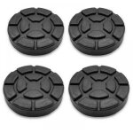 4x patins en caoutchouc rceptacles en caoutchouc 123 mm pour plaque de 110 mm ponts lvateurs outils ...