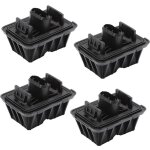 4x pont elevateur voiture crics de levage pour f10 f07 f11 f06 f13, support de cric adaptateur gonflable ...