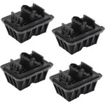 4x pont elevateur voiture crics de levage pour f10 f07 f11 f06 f13, support de cric adaptateur gonflable ...
