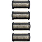 4x tondeuse rasoir t�te feuille remplacement pour bodygroom bg2024 bg2036 bg3015 3010 tt2000 tt2021 shp9500 ...
