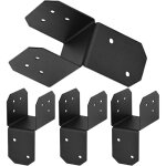 4x4 brackets, steel mounts, heavy duty joist hanger for beam connection, reinforced sleeve brace decks, ...