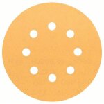5 disques abrasifs c470 bosch pour ponceuses excentriques � 125 mm best for wood and paint 8 trous