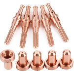 5 �lectrodes 9 - 8215 et 5 buses 9 - 8207 pour torche plasma thermal dynamics sl60 / 100