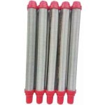 5 filtres en maille pour pistolet � peinture airless, xu, inox 304, rouge - kzq