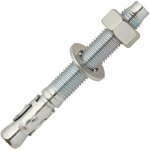 5 goujons d'ancrage acier zingu� - m12x100mm - scell - it - ex - 92051112100b