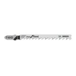 5 lames de scie sauteuse bois t101d - 2608630032 - bosch