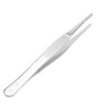 5. 5' long ton argent acier inoxydable pince a epiler pointe ronde 5. 5' long ton argent acier inoxydable pince a epiler pointe ronde