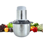 5 lt chopper electric chopper bol en acier de 60w robot 500w