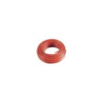 C�ble �lectrique rouge 5m 10mm� ? conducteur cuivre multibrins ? tension 450 / 750v ? courant max 50a ...
